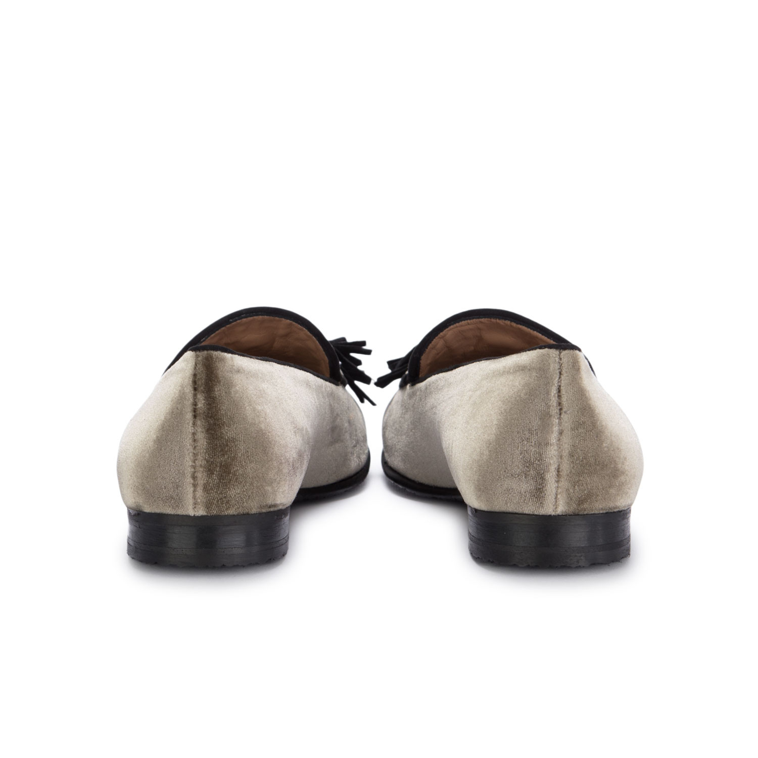 Il Borgo Firenze Scarpe Basse da Donna Velluto Marrone derna