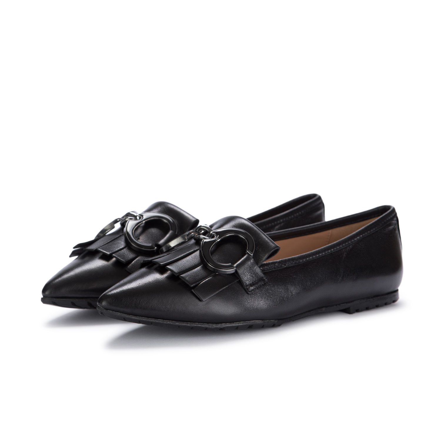 Scarpe Basse da Donna Il Borgo Firenze Marbella Nero derna