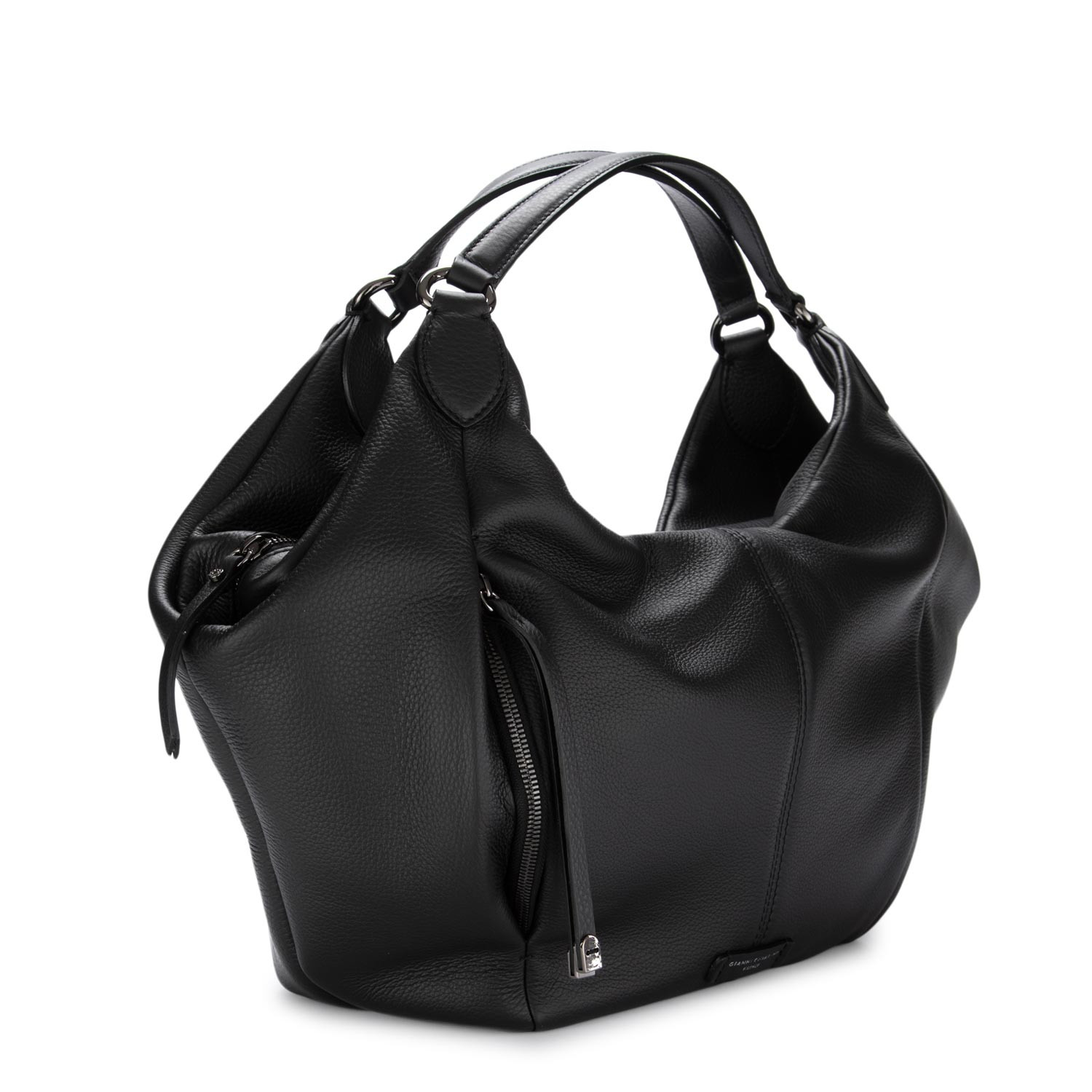 Borsa a Spalla da Donna Gianni Chiarini Violante Nero derna