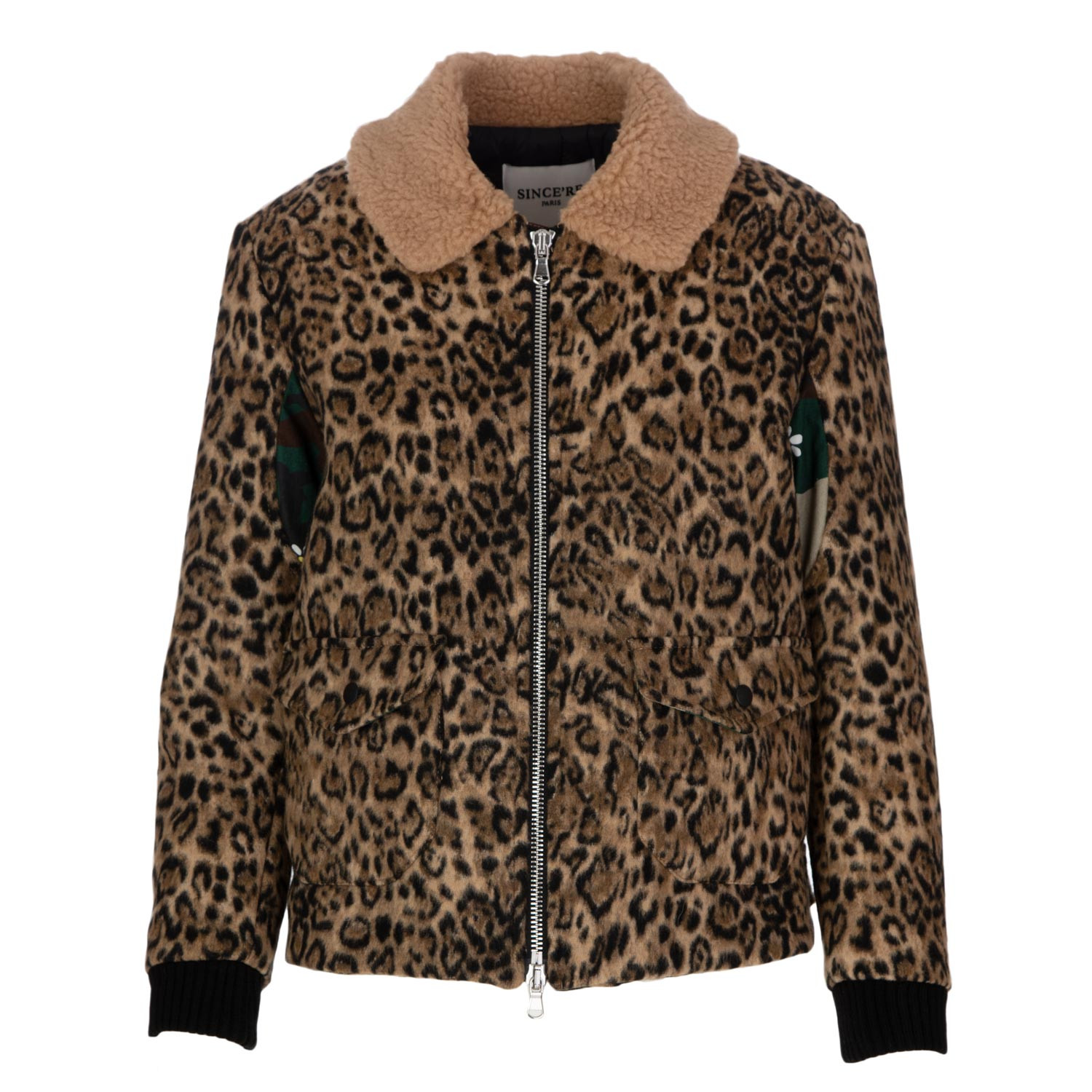 Alexis printed cheap cheetah jacket