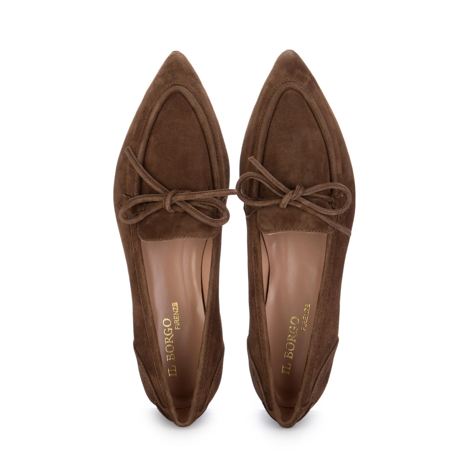Scarpe basse marroni hot sale