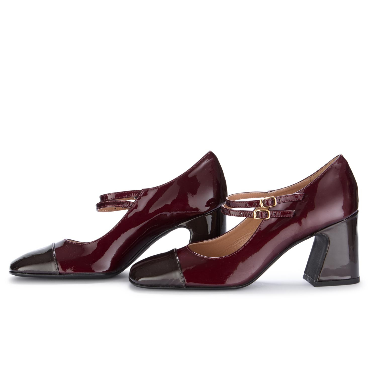 Scarpe bordeaux deals tacco