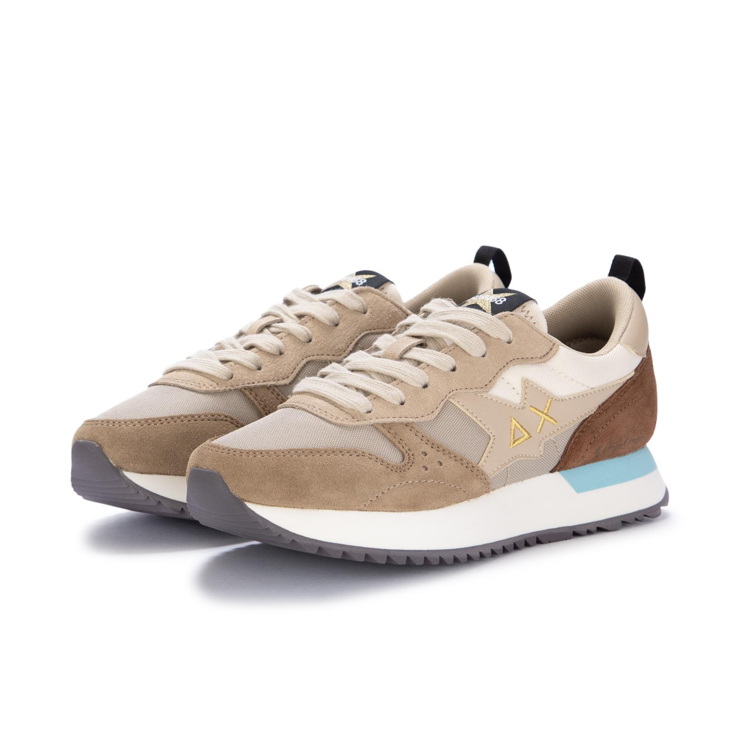 Sneakers beige donna outlet