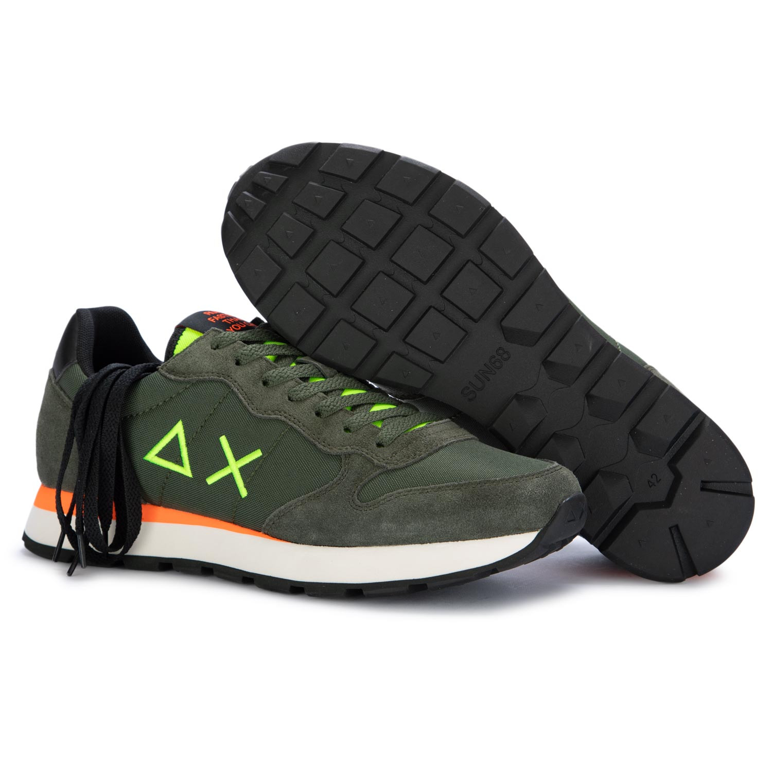 Scarpe verde sales fluo uomo