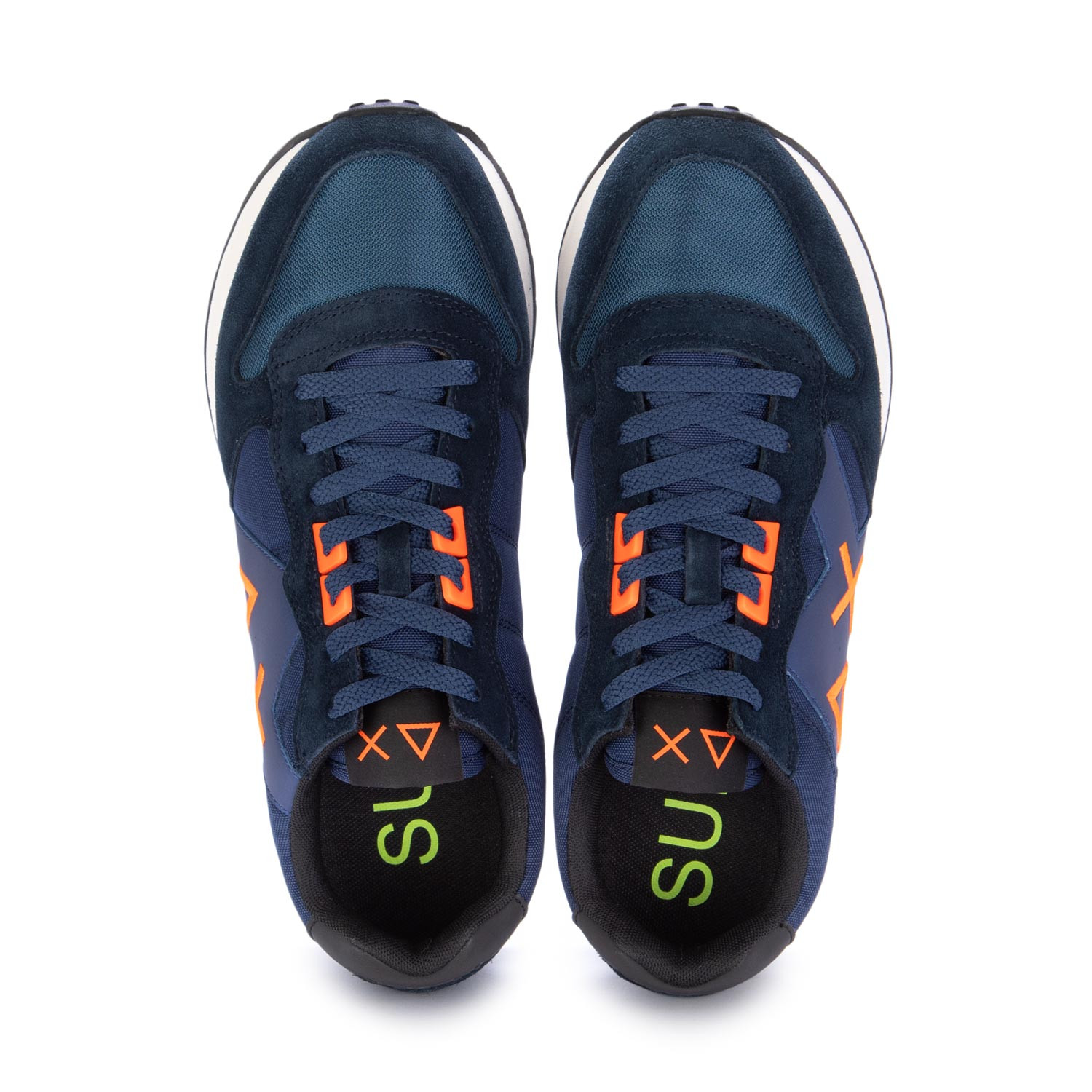 Men s Sneakers Sun68 Jaki Fluo Navy Blue Buy at derna