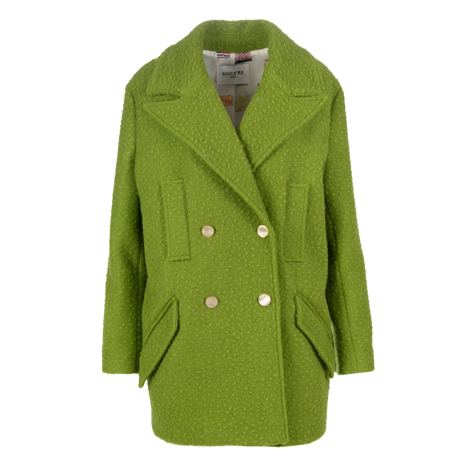 Cappotto donna deals verde