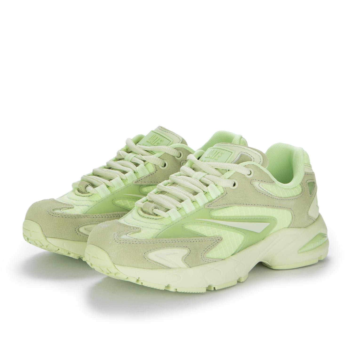 Sneakers da Donna D.A.T.E. Sn23 Verde Lime Compra su Derna
