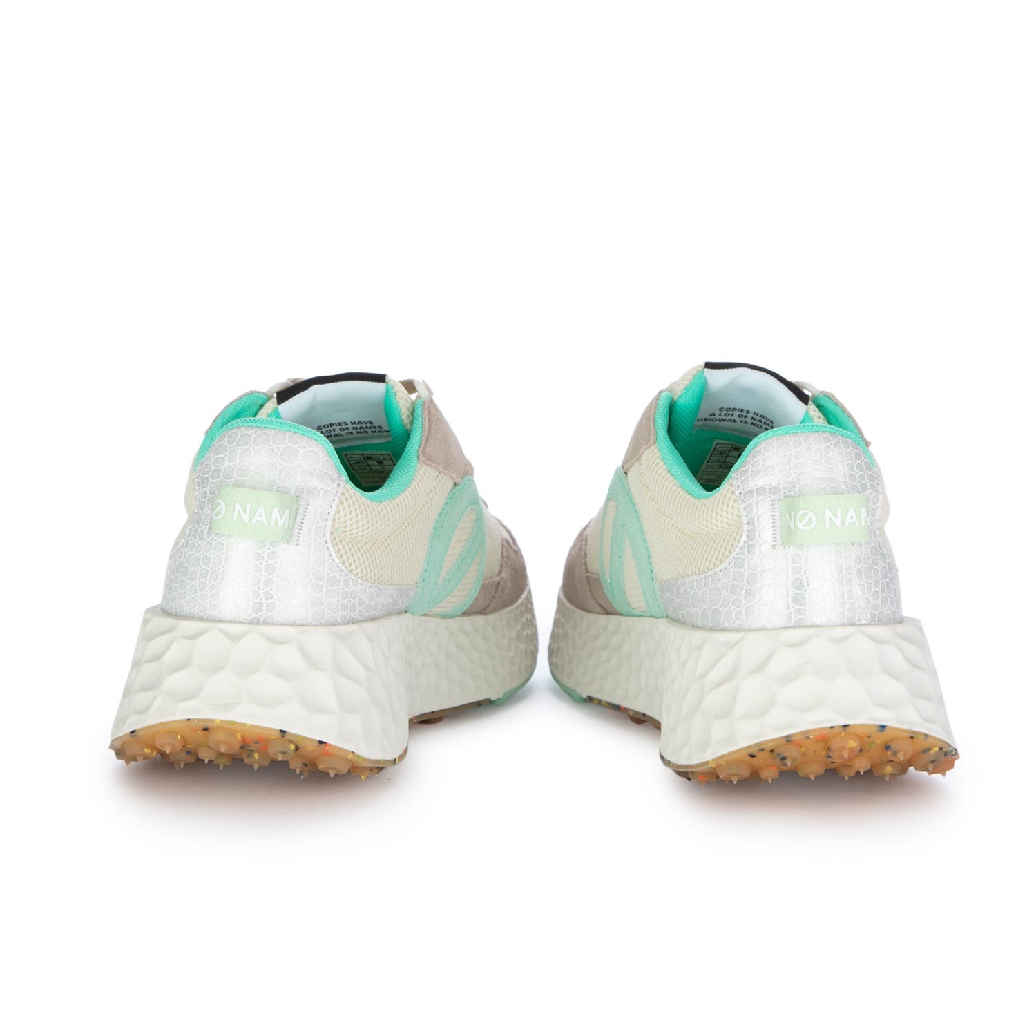 クレア Women's Sneakers No Name Carter Jogger Beige Water Green | Shop at