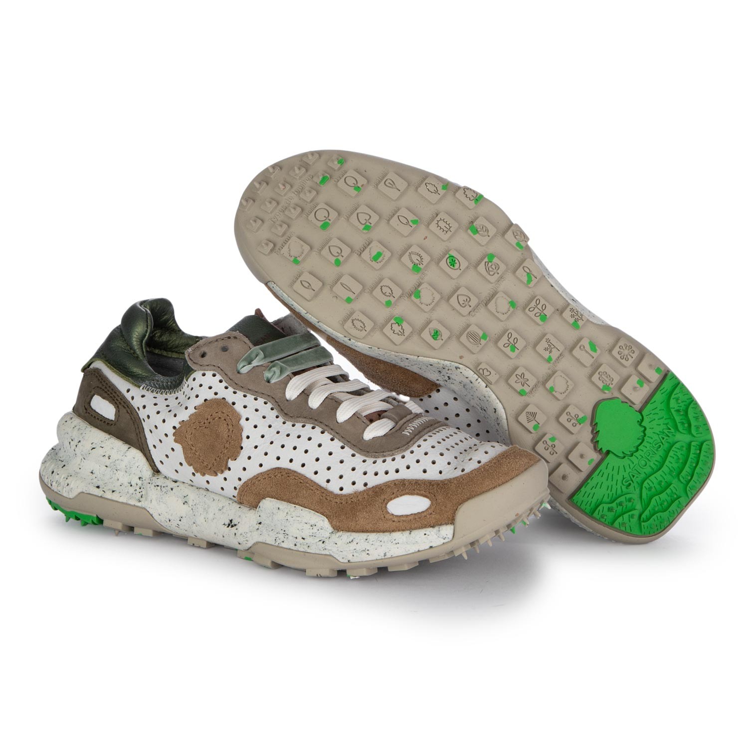 Sneakers Satorisan Chacrona In Pelle - Uomo/Donna, Stile Vintage, Confortevoli E Sostenibili, Suola In Gomma