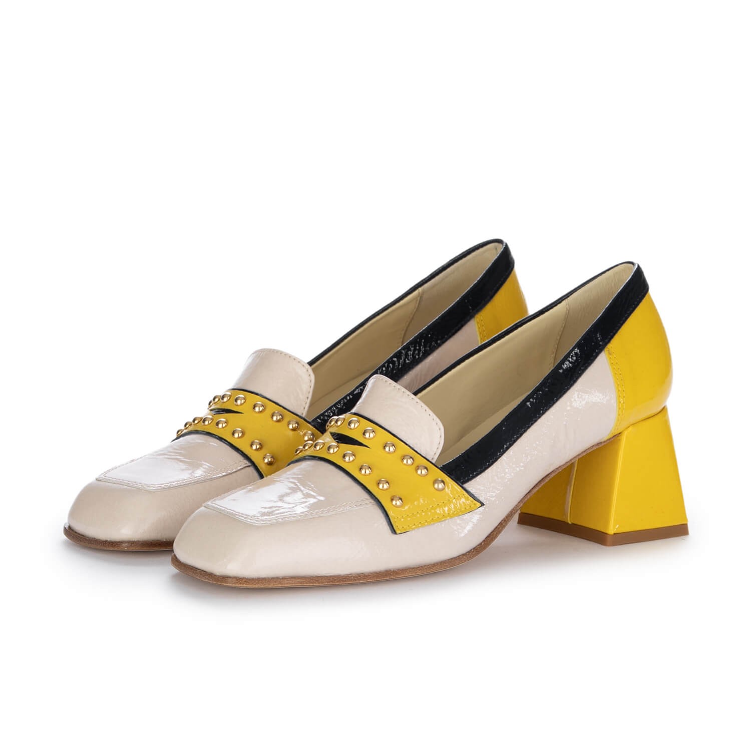 Scarpe con tacco cipria hot sale