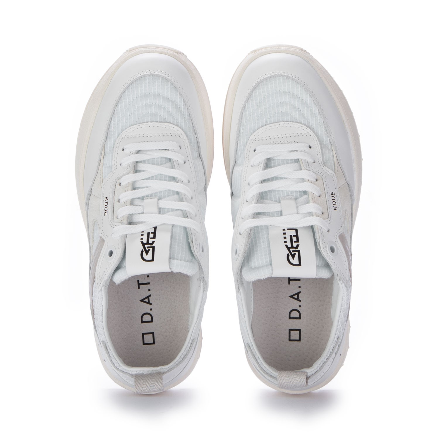 Women's Sneakers D.A.T.E. Kdue Hybrid White | Shop at Derna.it