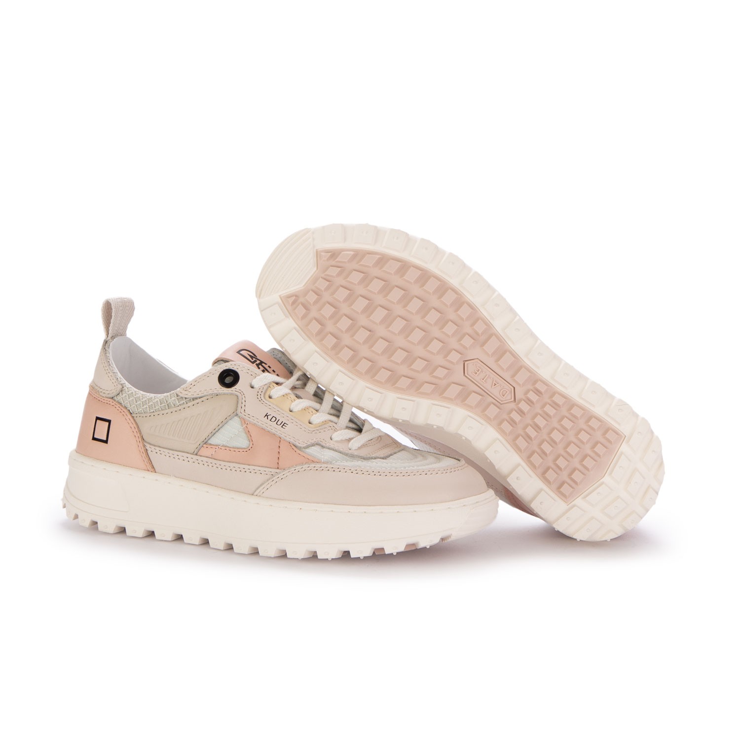Women's Sneakers D.A.T.E. Kdue Hybrid Pink Light Blue | Derna.it