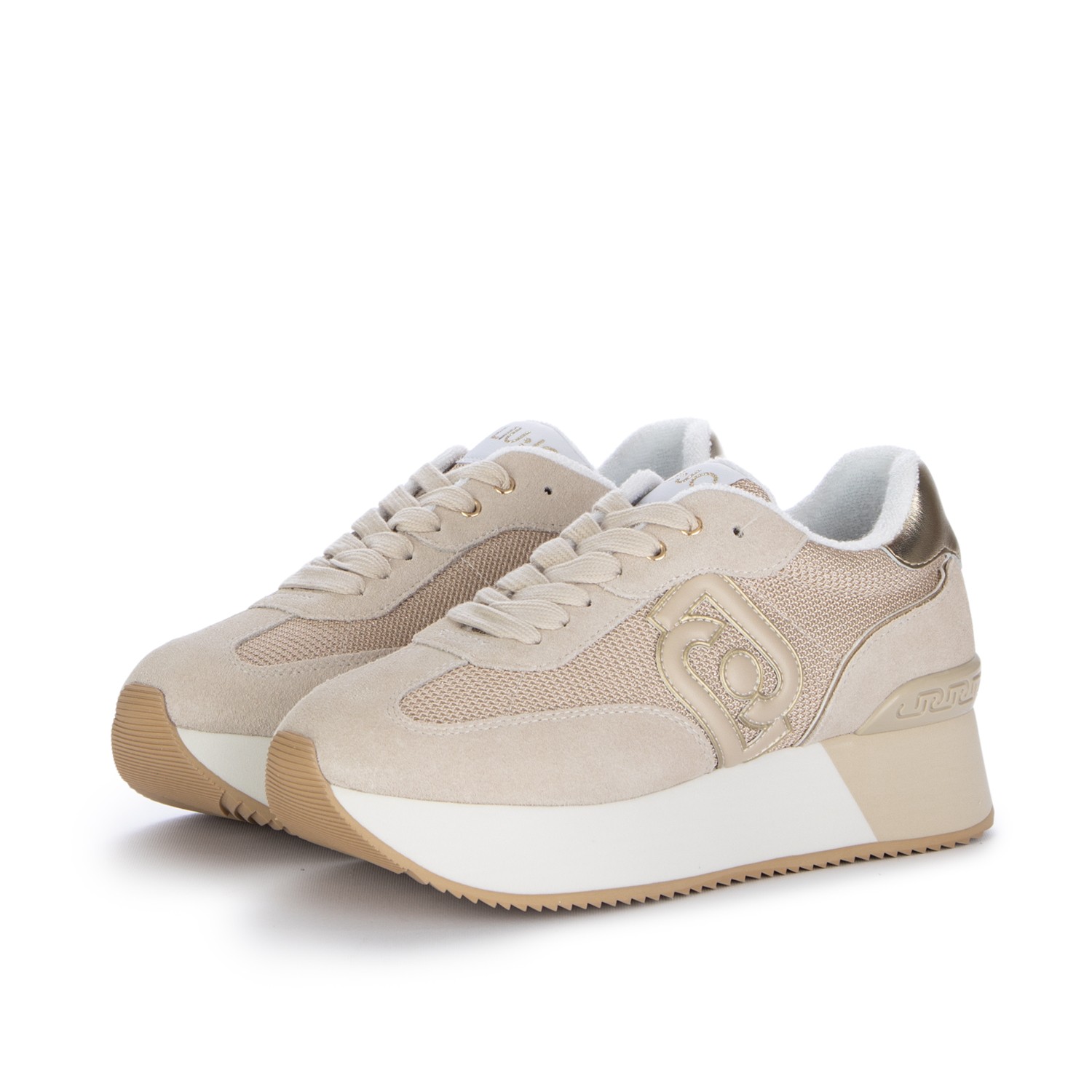 Sneakers beige donna hot sale