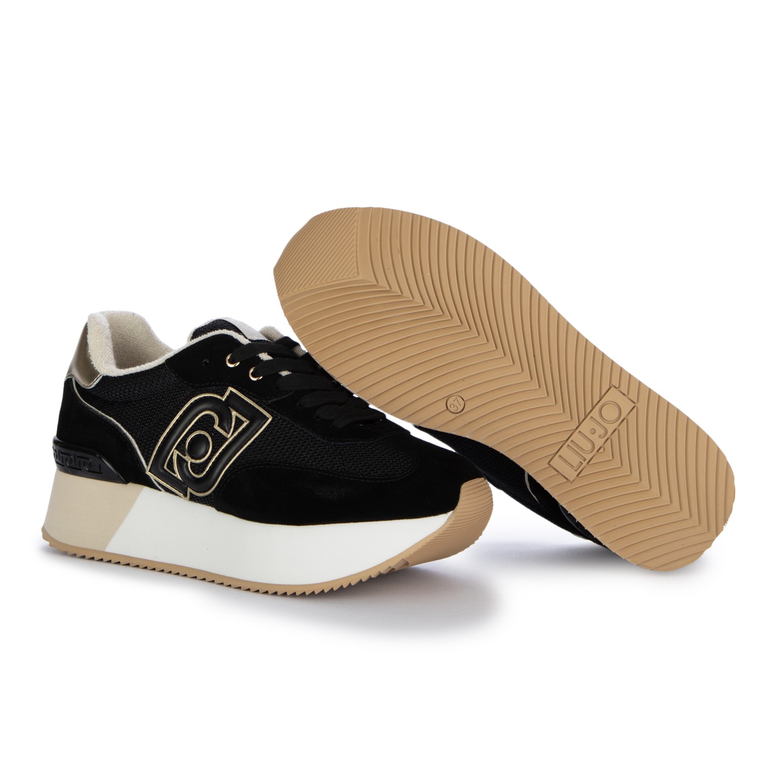 Women s Sneakers Liu Jo Dreamy Platform Black Shop at Derna