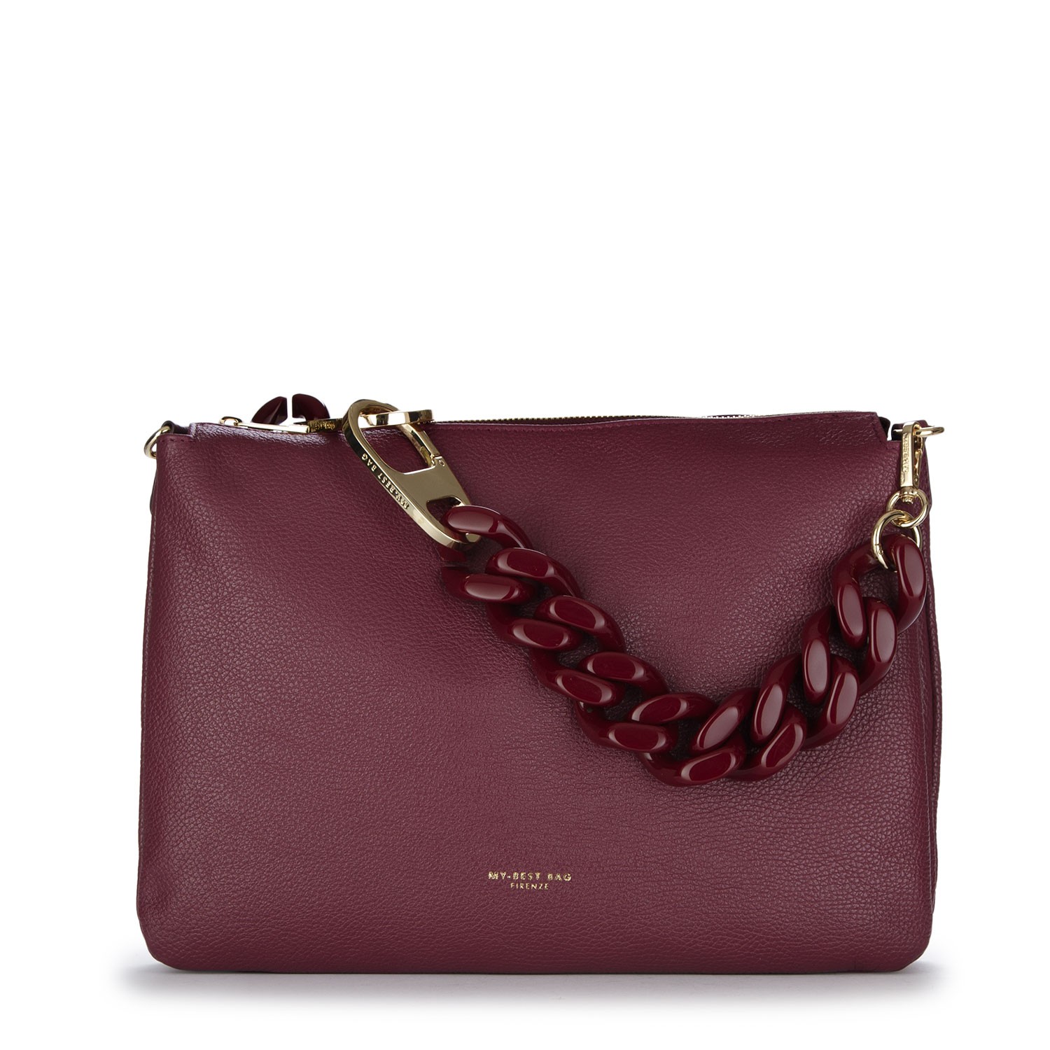 Schultertasche bordeaux clearance