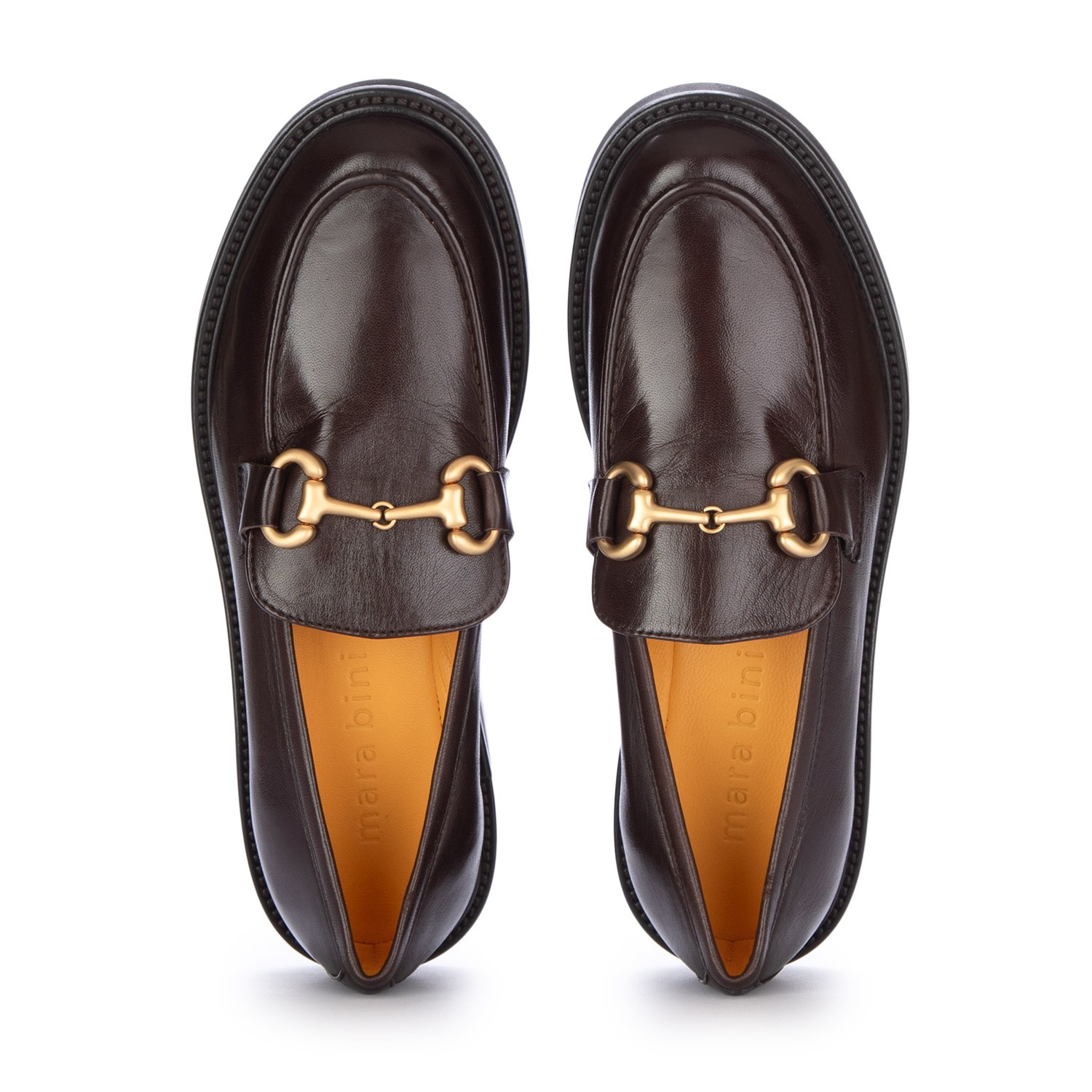 Women's Loafers Mara Bini Frida Seta Brown | Shop at Derna.it