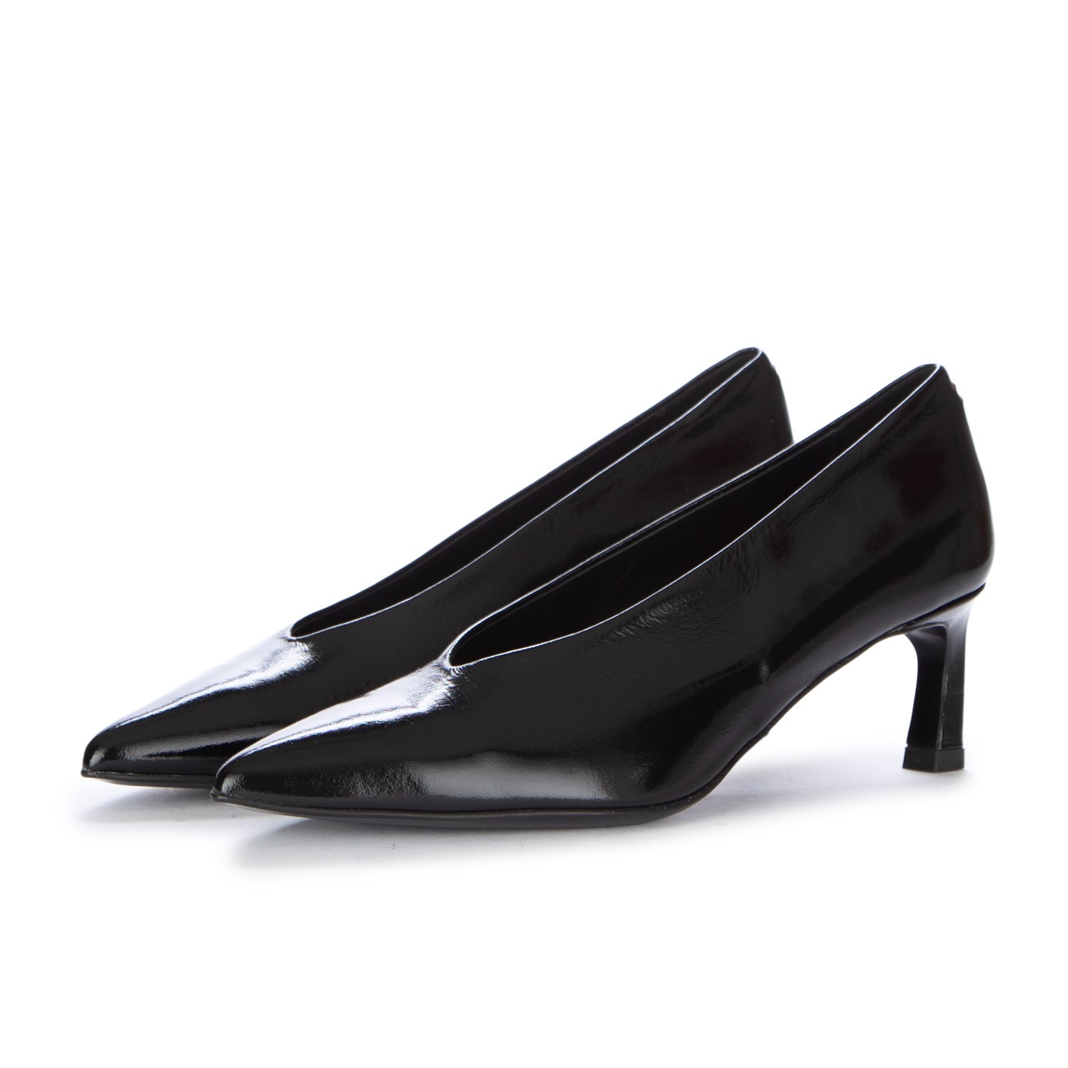 【関税込み】Halmanera Heeled shoes Women's Heel Shoes Halmanera Glaze Black | Shop at Derna.it