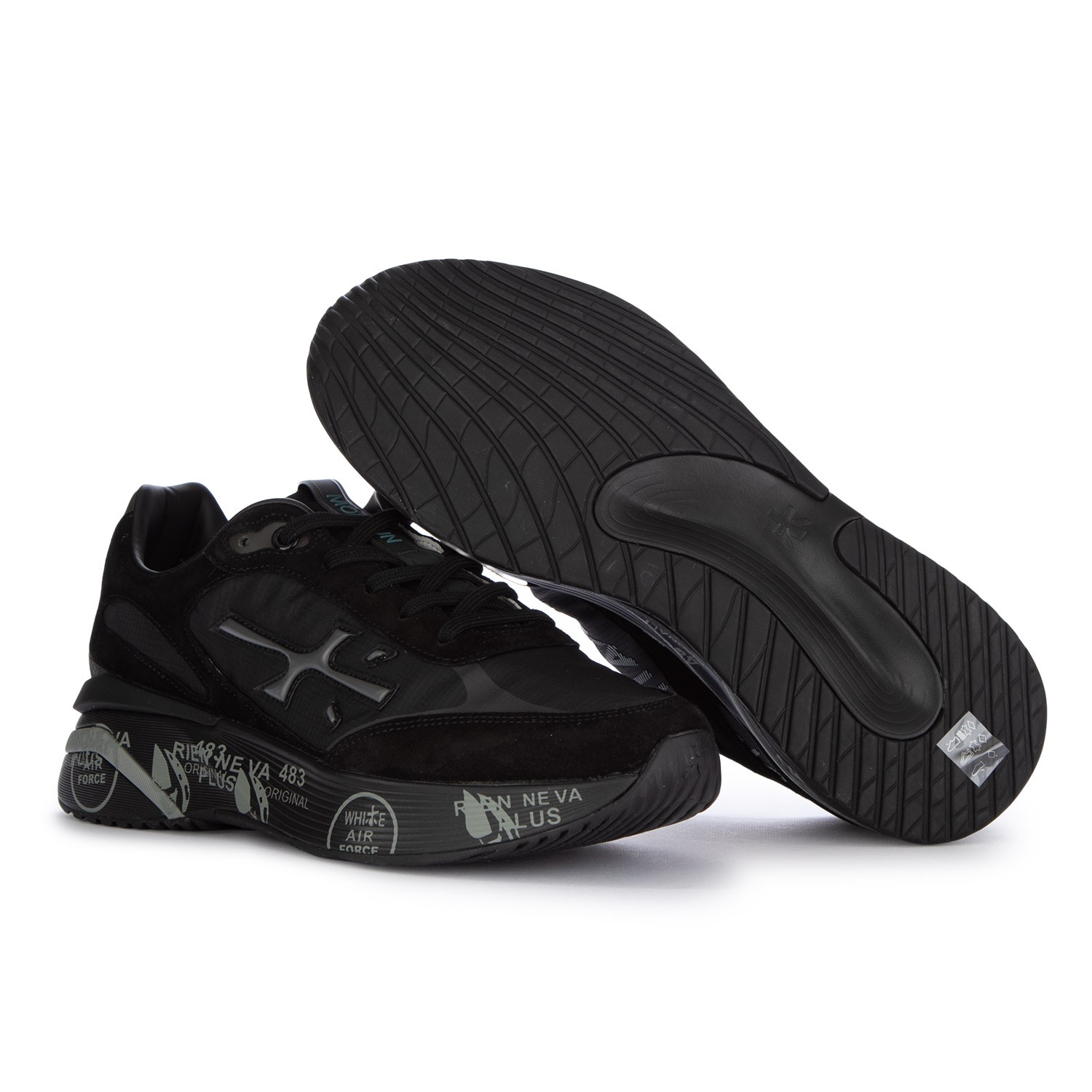 Sneakers da Uomo Premiata Moerun Nero Compra su Derna