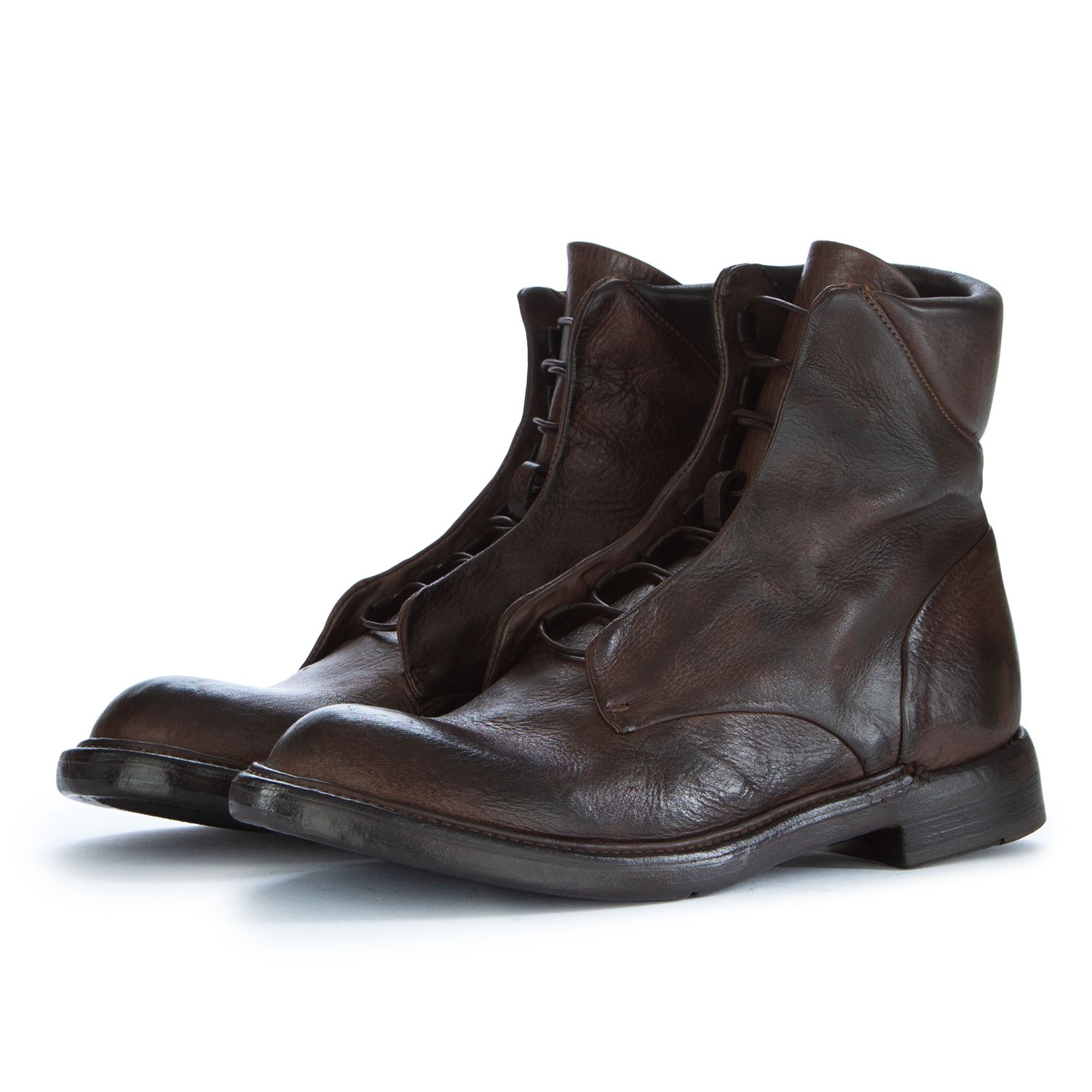 Stivaletti uomo pelle marrone cheap