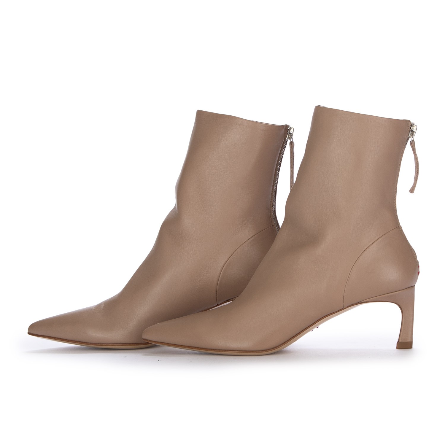 Halmanera Heeled Ankle Boots Baron Mou Nude Pink Derna