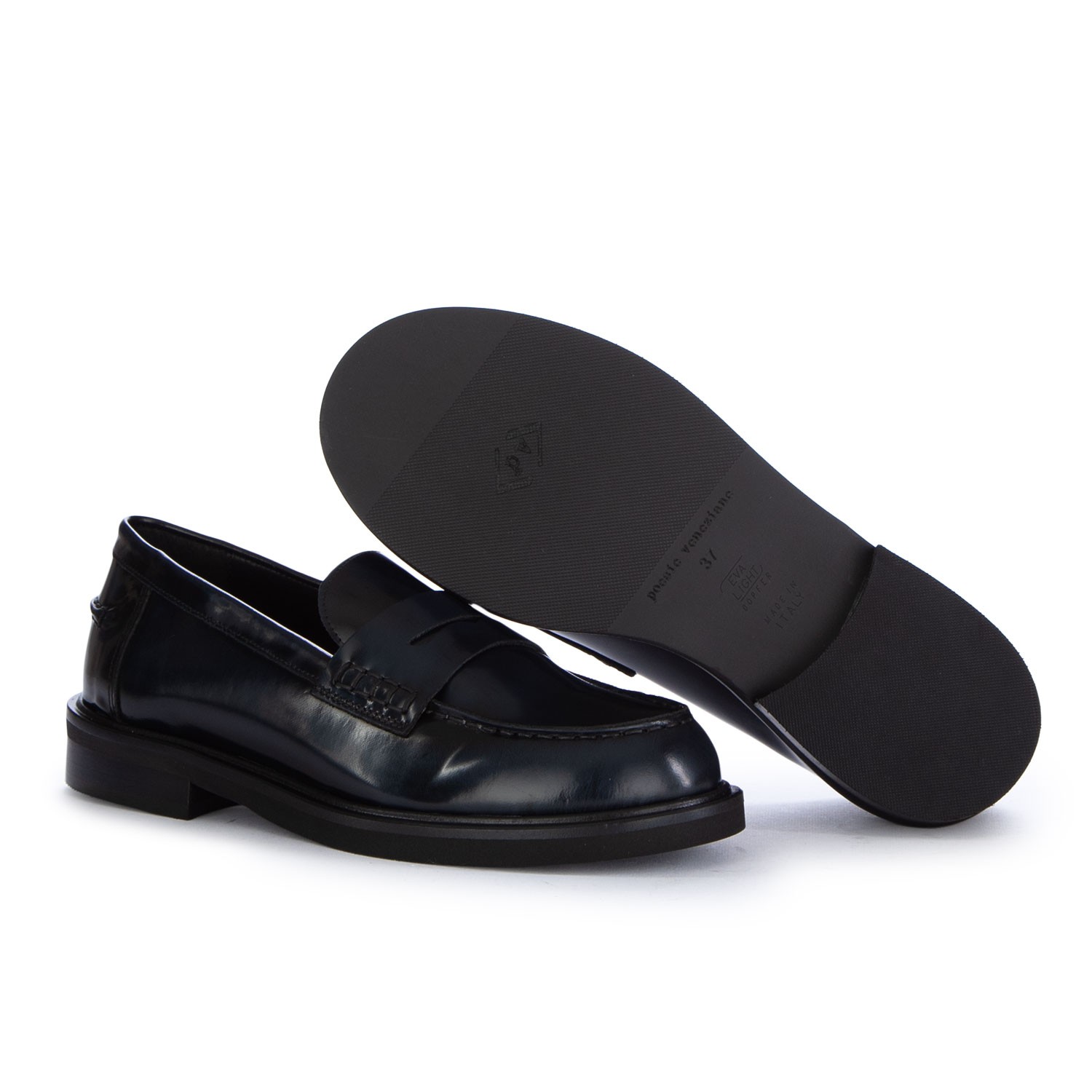 Poesie Veneziane Loafers Abrasivato Blue | Shop at Derna.it Poesie Veneziane Loafers Abrasivato Blue | Shop at Derna.it