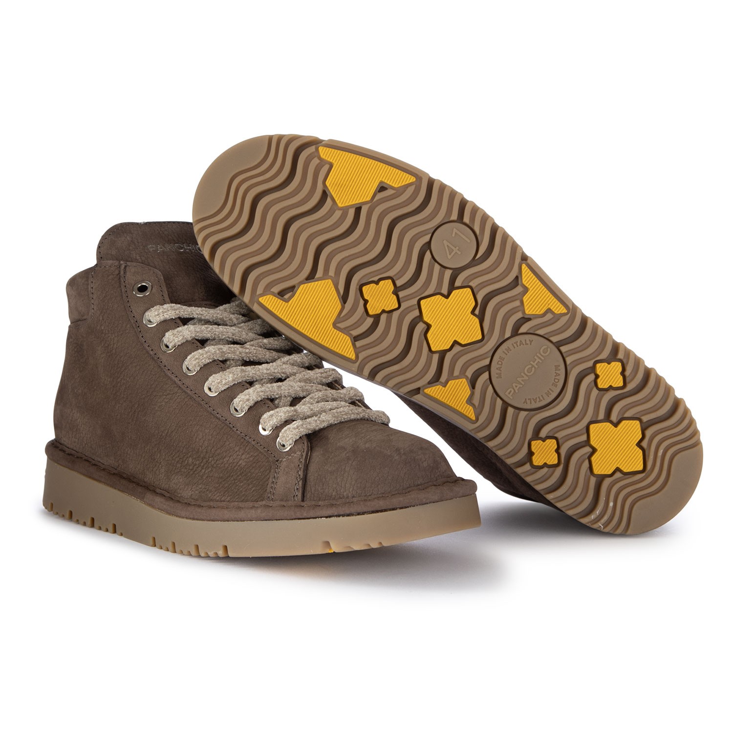 Scarpe alte uomo marroni 2025