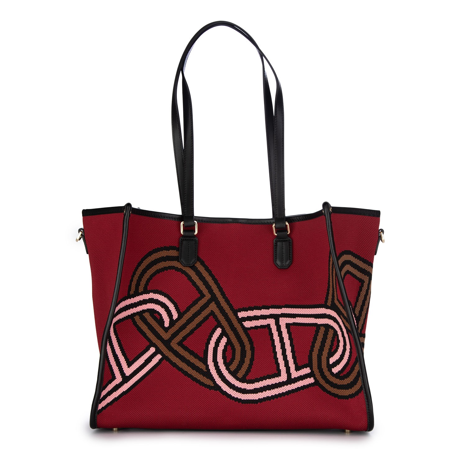 Shopper Bag My Best Bag Red Black Pink Shop at Derna