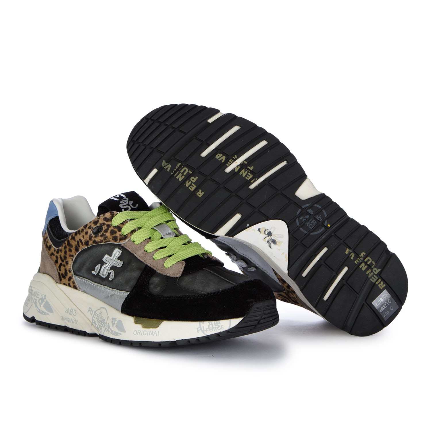 Sneakers da Donna Premiata Mased Vintage Nero Compra su Derna