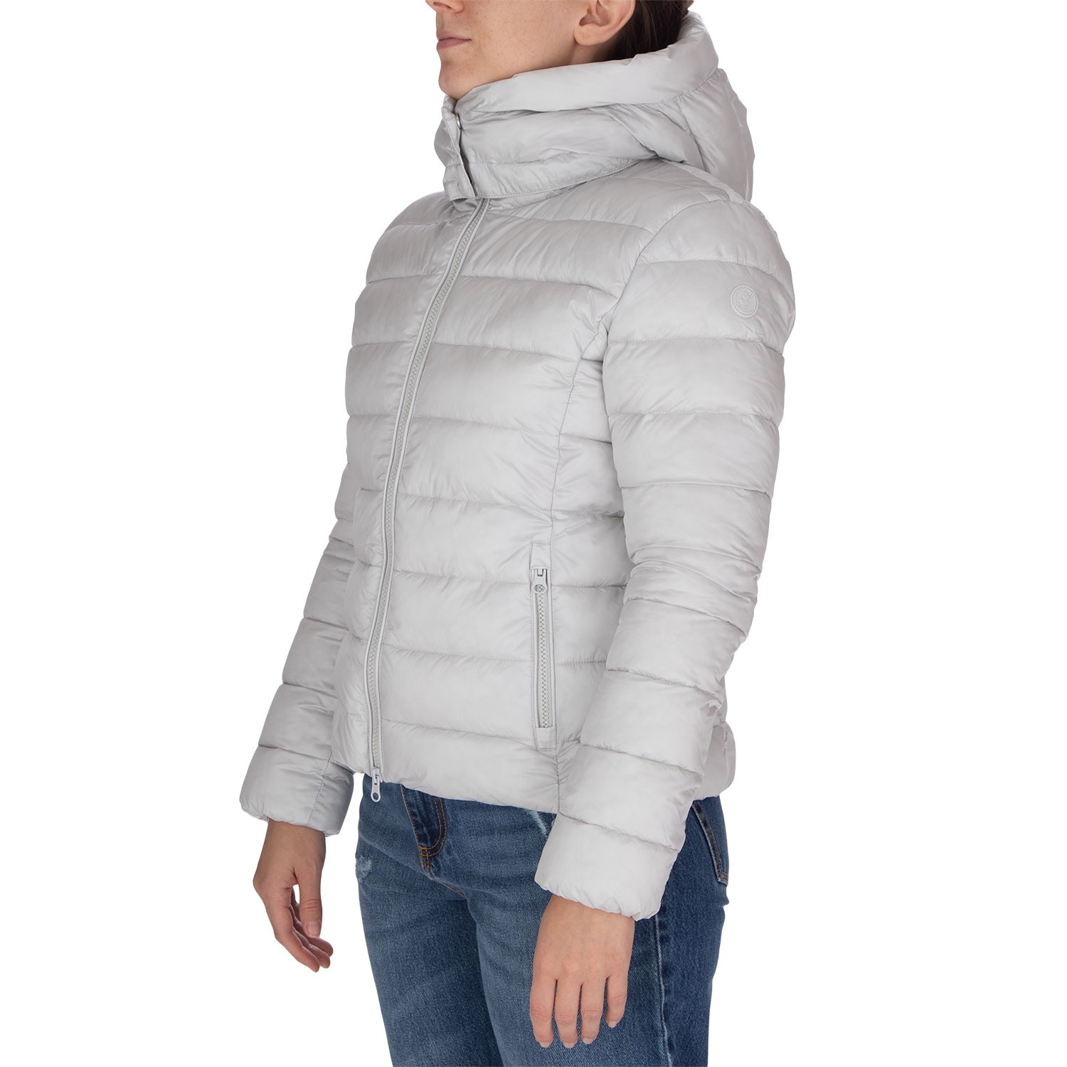 Women s Down Jacket Save the Duck Jade19 Viola Grey Shop at Derna
