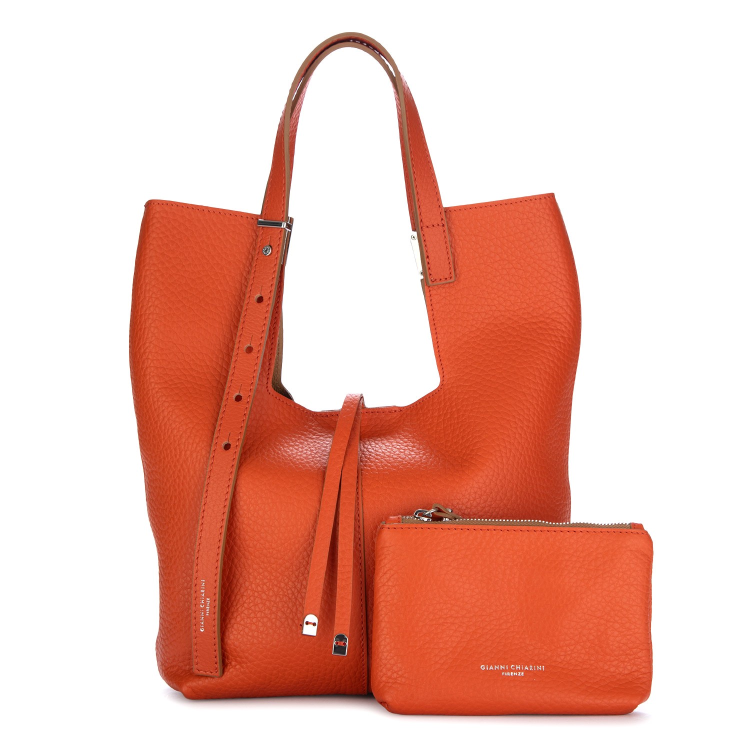 Shoulder Bag Gianni Chiarini Ava Orange | Shop at Derna.it