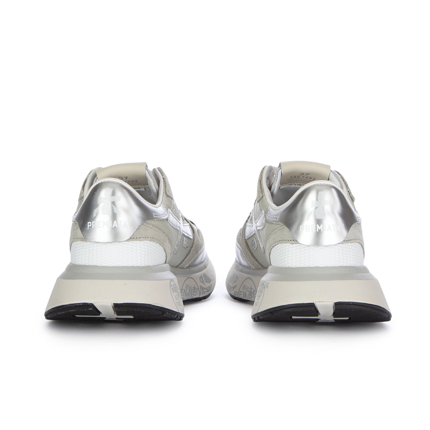 Women's Sneakers Premiata Lauryn Silver | Shop at Derna.it
