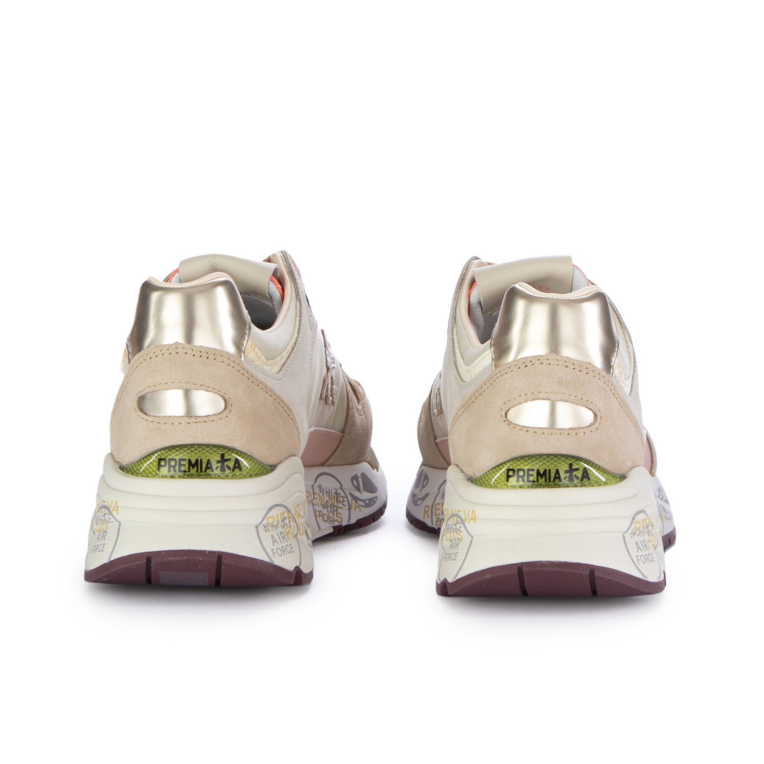 Women's Sneakers Premiata Mased Beige Pink | Shop at Derna.it