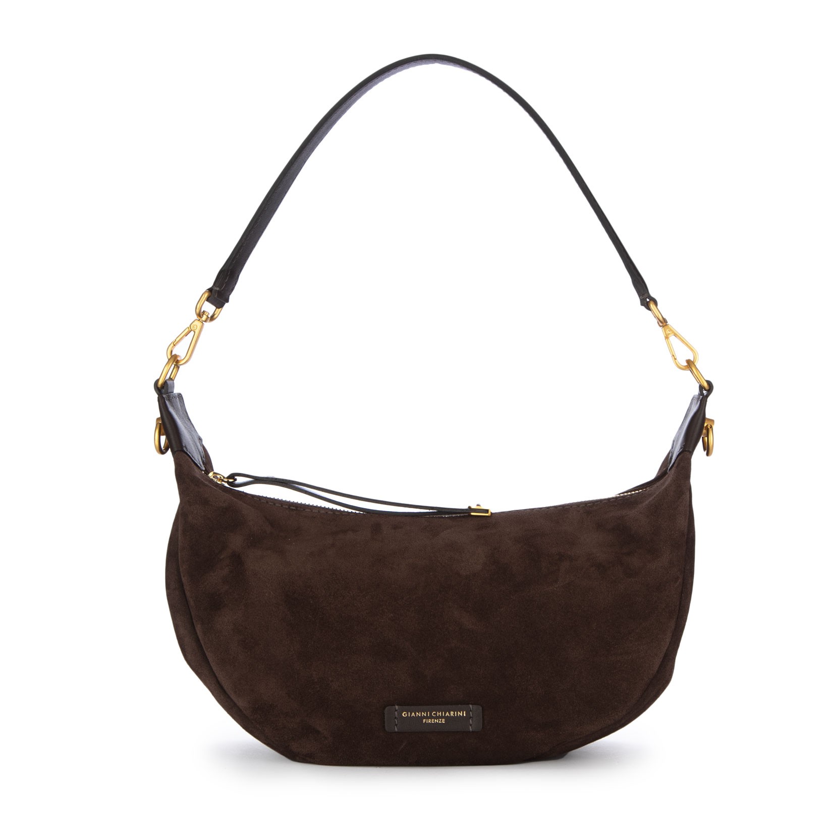 ショルダーバッグ・ポシェット GIANNI CHIARINI Women Shoulder Bags BS11710 NEWCUOIO Brown Skórzane hobo Alessandra GIANNI CHIARINI | kolor Brązowy