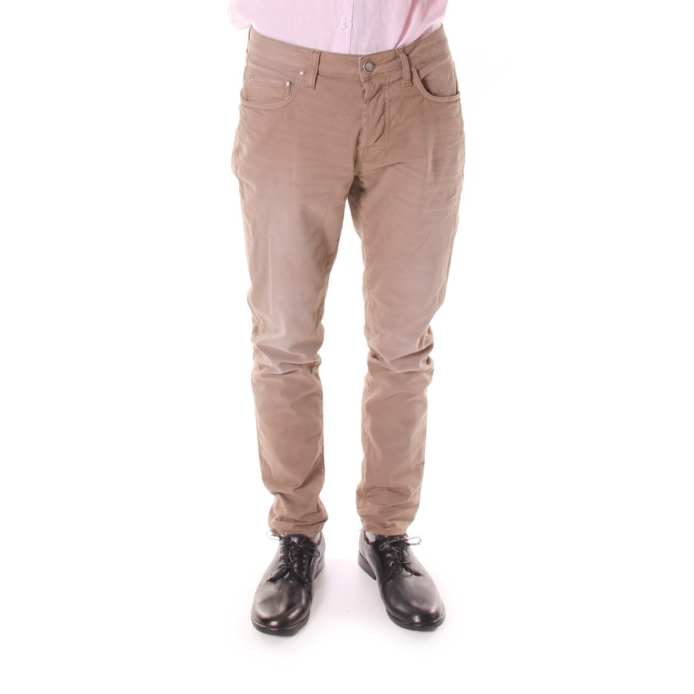 ABBIGLIAMENTO UOMO PANTALONI MARRONE AGLINI