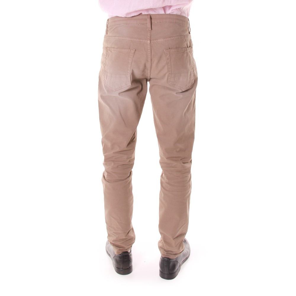 MEN S CLOTHING TROUSERS BROWN AGLINI